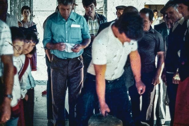 jogo da pedra, levantamento