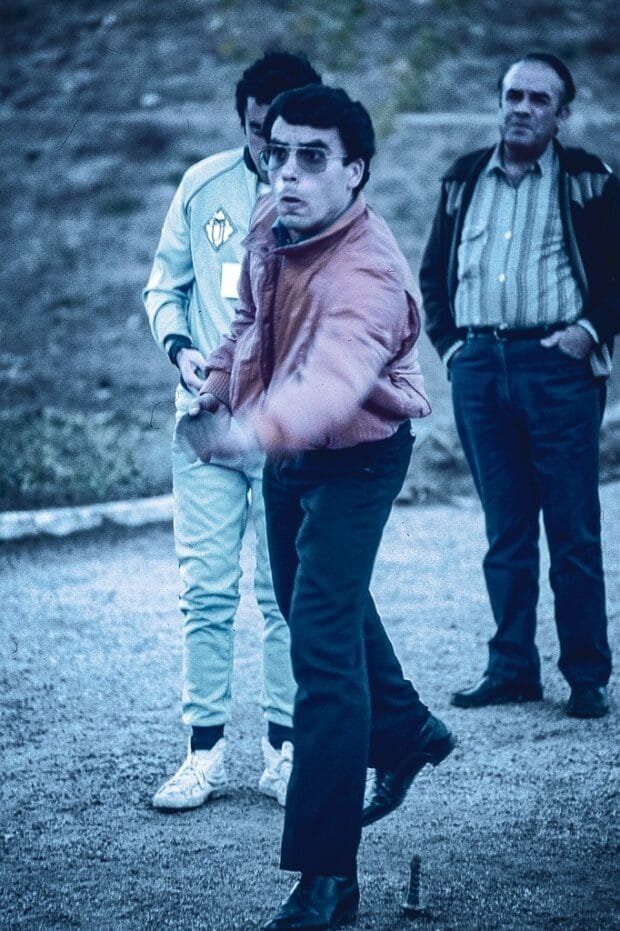 lançamento do fito ou malha