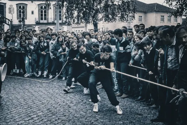 Tracção à corda em linha (Vila Real)