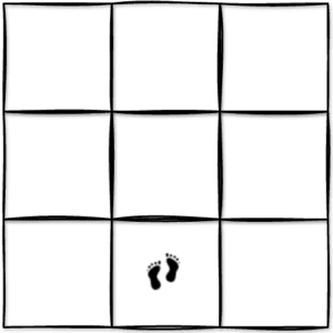 jogo da amarelinha, Beiras (1)