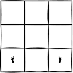 jogo da amarelinha, Beiras (2)